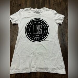 Lions not Sheep tee shirt white